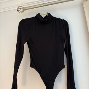 Black Long Sleeve Bodysuit
